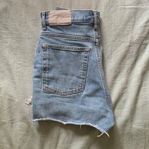 Everlane The Way High Denim Short
